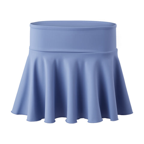 Pleated High Waisted Tennis Skort with Pocket, CC060253 (Ver.2)