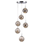 Modern Six-Head Pendant Light Chandelier, LI210017