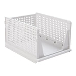 8 Pack Folding Stackable Wardrobe Storage Boxes Drawers Organizers, SP2988