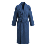 Shawl Collar Bathrobe with Self-Tie Waist Belt, CC291159
