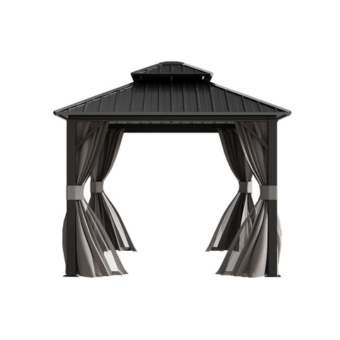 11x9ft Hardtop Patio Gazebo, LG1594LG1595LG1596 (Ver.2)