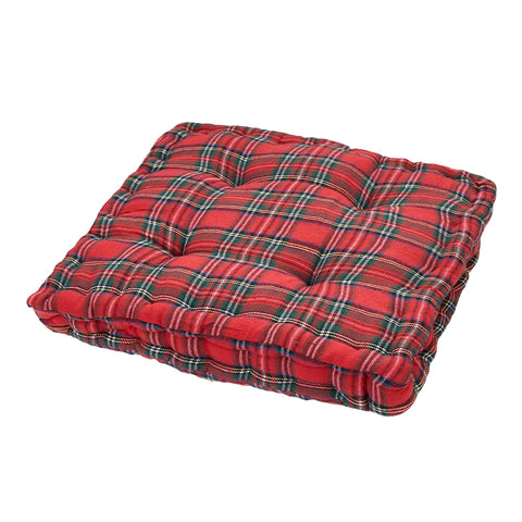 40 x 40cm Checkered Chair Cushion with PP Cotton Filling, HT070158