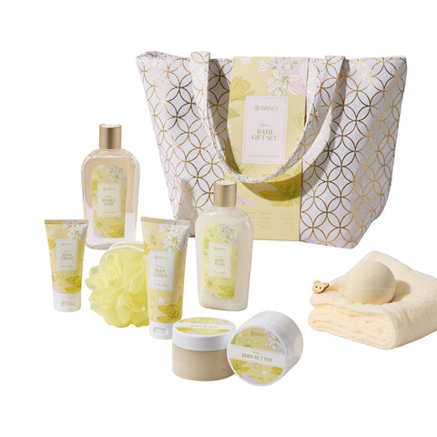 10pcs Vanilla-Scented Spa Bath Gift Set, JX0010