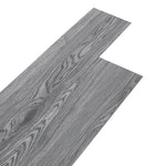 Livingandhome Rustic Lifelike Wood Grain Self-adhesive PVC Flooring, LG1111