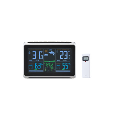 Wireless Colour Digital Display Weather Station with Outdoor Sensor, MO030003