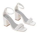 Pearl Embellished High Heel Sandals, CS300209 (Ver.2)
