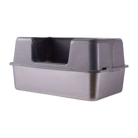 Semi-Closed Anti-Splash Cat Litter Box Pet Toilet, CW0088
