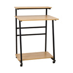 3-Tier Computer Desk with Wheels, FO570036