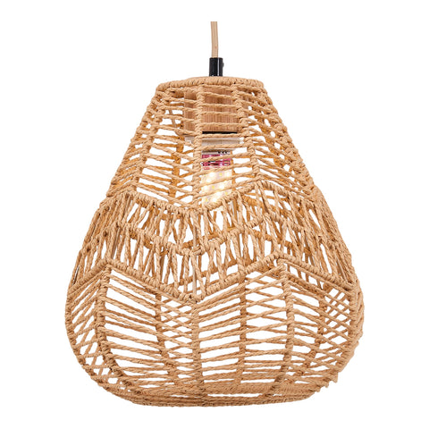 E27 Rattan-woven Ceiling Pendant Light, FQ0071 (Ver.2)