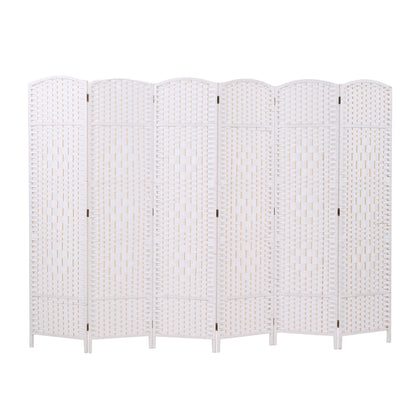 6-Panel Folding Room Divider Privacy Screen, FL550004