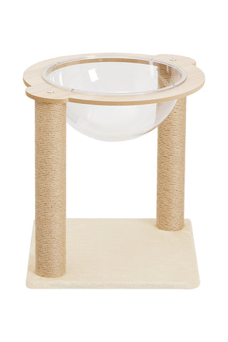 Cat Climbing Tower with Acrylic Capsule, FI1181