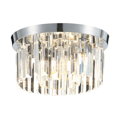Livingandhome Crystal Mount Ceiling Light, LG1310