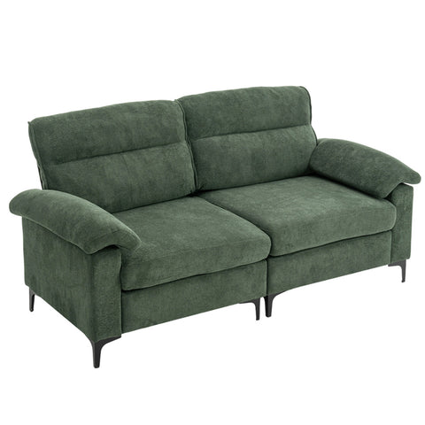 2-Seater Chenille Upholstered Sofa, FL050291FL050292