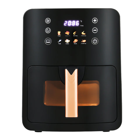 Livingandhome 5L Digital Air Fryer with Visual Window, DM0620