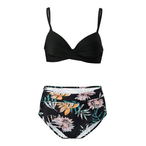 High-waisted Two-Piece Swimsuit Set, CC060095 (Ver.2)