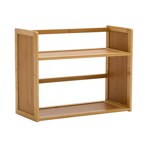 2-Tier Bamboo Desktop Bookshelf, FL250027