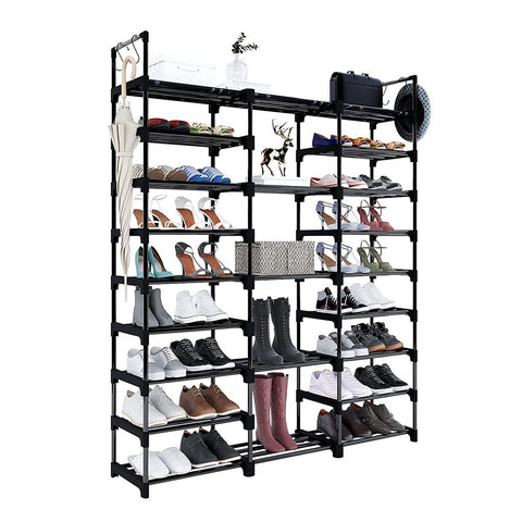 Large Open-Style Shoe Rack, LY0095