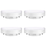 9W G53 LED Light Bulb, 3000K Pack of 4, AJ0969