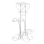 European-Style Classic 4-Tiered Tall Metal Plant Stand, SP1963