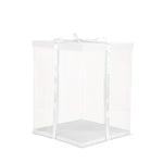 Clear Plastic Cake Gift Box with Ribbon, SC0992