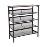 H&O Direct 5-Tier Mesh Shelves Shoe Rack, XY0349