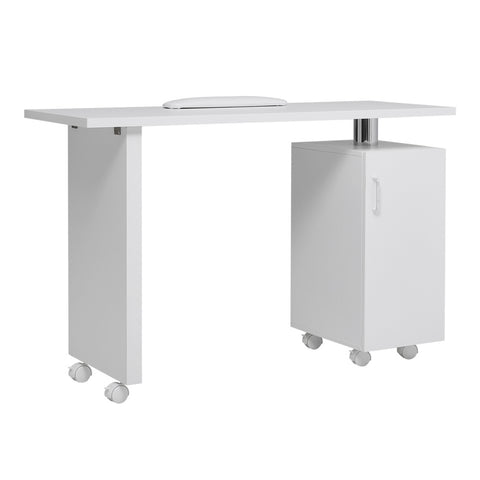 Livingandhome Rolling Manicure Salon Station with Storage, JM2258