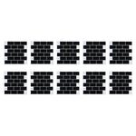 10 PCS Peel and Stick Wall Tile Stickers, SW1114 (Ver.2)