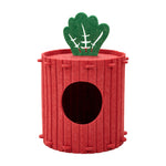 Carrot-Shaped Felt Cat House, PK080068
