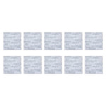 10Pcs Self-Adhesive Marble Pattern Wall Tile Stickers, SW1101 (Ver.2)