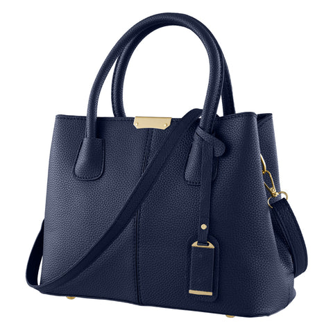 Vintage Casual PU Leather Tote Handbag, JW0002 (Ver.2)