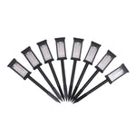 8Pcs Outdoor Solar-Powered Pathway Lights, WF0276
