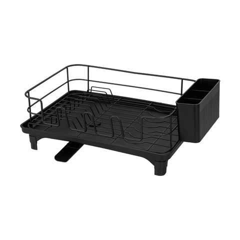 Carbon Steel Dish Drainer with Rotating Telescopic Drainage Pipe, HM320016 (Ver.2)