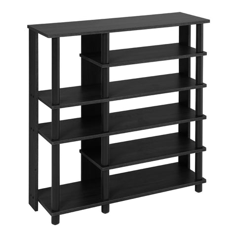 Livingandhome Open-Style Wood Shoe Rack, XY0344