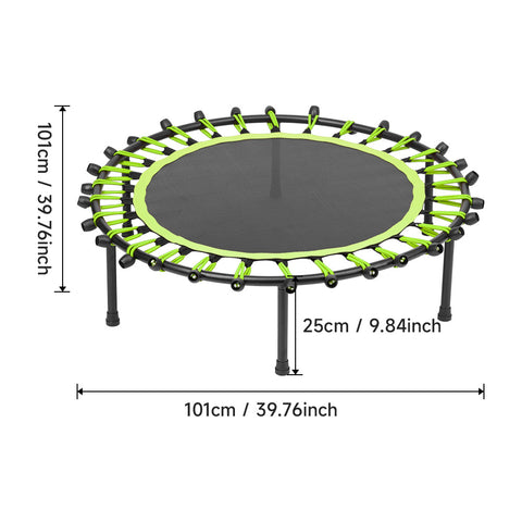 40in Bungee Cords Round Trampoline, DM0895