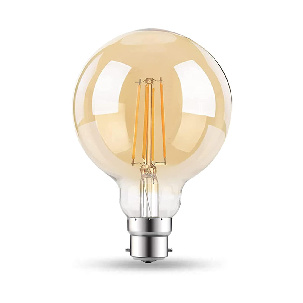 4W LED Filament G95 Light Bulb B22, 2200K, AJ0987 – EVER STRONG