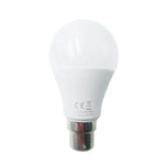 8W LED Ball Bulb B22, 3000K, Clampshell, AJ0992