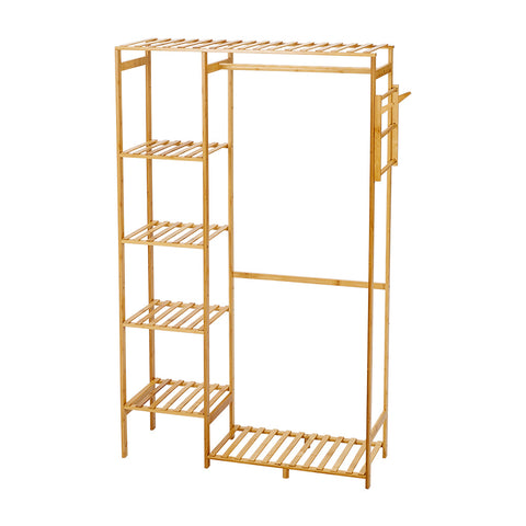 Wooden Clothes Rack with Hooks, HO0004