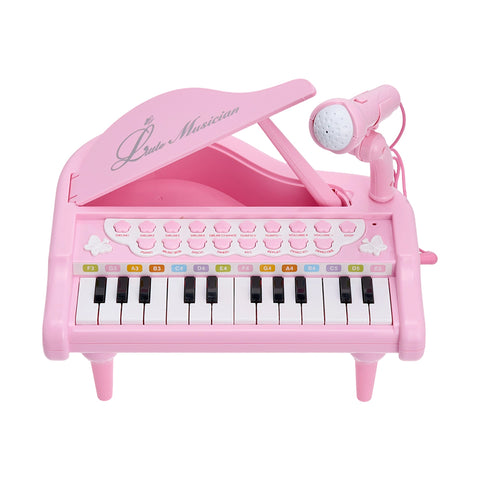24 Keys Electronic Piano for Kids with Microphone, TE380007 (Ver.2)