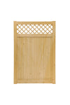 Diyspace Rhombus Garden Wood Fence Gate, LG1239