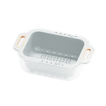Livingandhome Double Layer Retractable Drainer Basket, WM0231