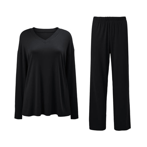 V-Neck Loungewear Set, WO0668