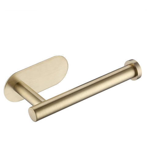 Selbstklebender Papierrollenhalter aus Edelstahl in Gold, HM070352 (DE)