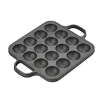 16-Hole Cast Iron Takoyaki Pan, GK190063 (Ver.2)