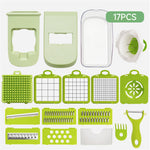 17 in 1 Kitchen Multi-functional Vegetable Chopper, HC320009