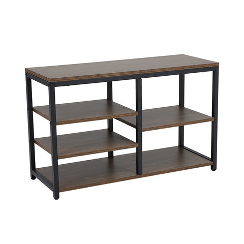 H&O Direct Multi-tiered Shoe Rack Bench in Walnut, XY0246