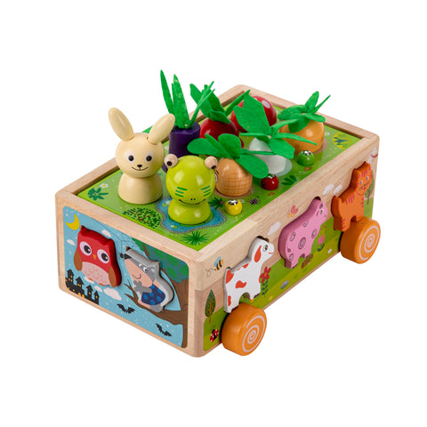 Toddler Montessori Wooden Farm Toys, SI0124