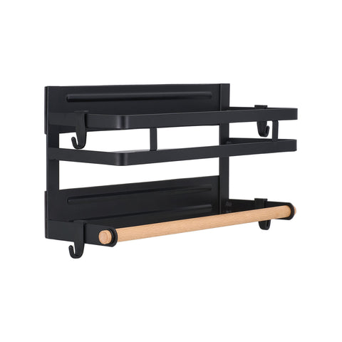 No Punching Magnetic Metal Fridge Storage Rack Kitchen Organiser, HM320191