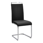 Livingandhome 2pcs Metal High Dining Chairs, ZH1282
