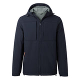 Casual Windproof Hooded Softshell Jacket with Pockets, CC291137