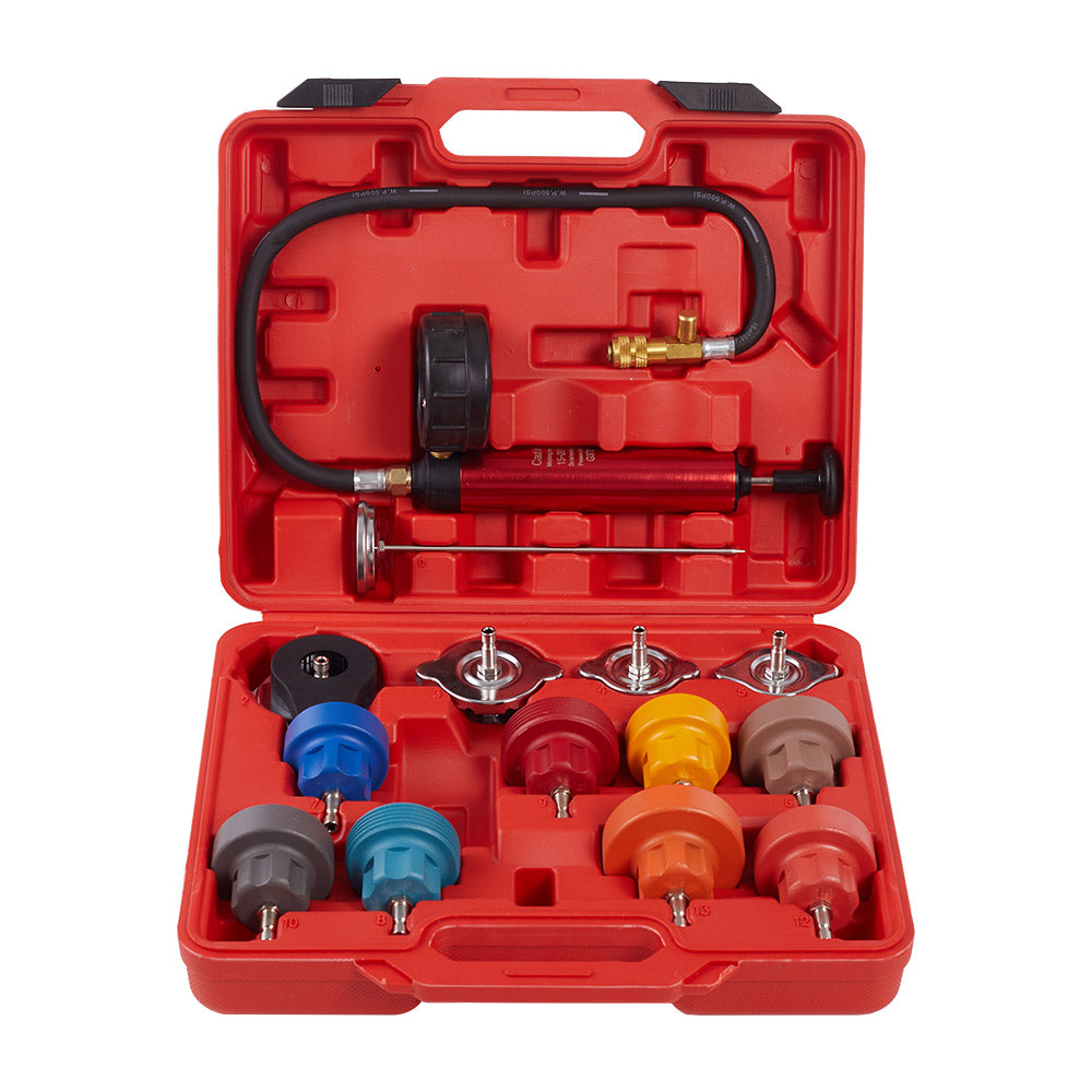15-Piece Cooling System Radiator Pressure Tester Kit, UR130086 – EVER ...